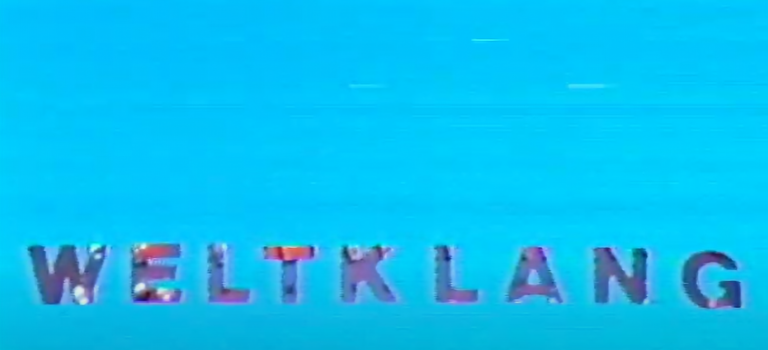 WELTKLANG LIVE & STUDIO – Vintage Films VHS-recorded